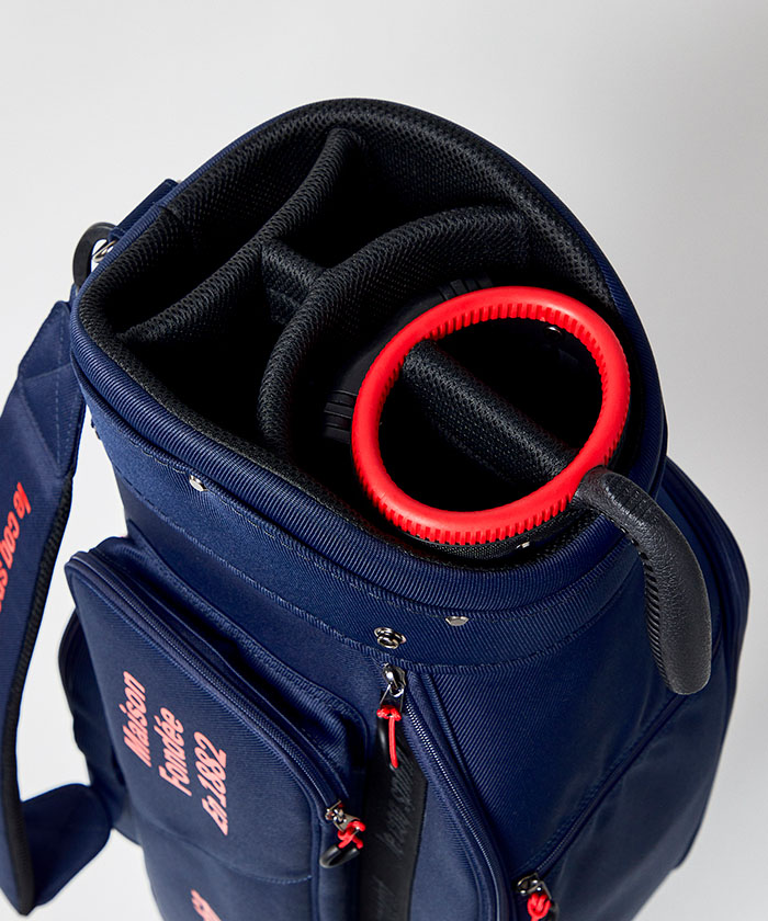 セルフスタンドクラブケース内臓型2in1キャディバッグ(4.0kg/9型