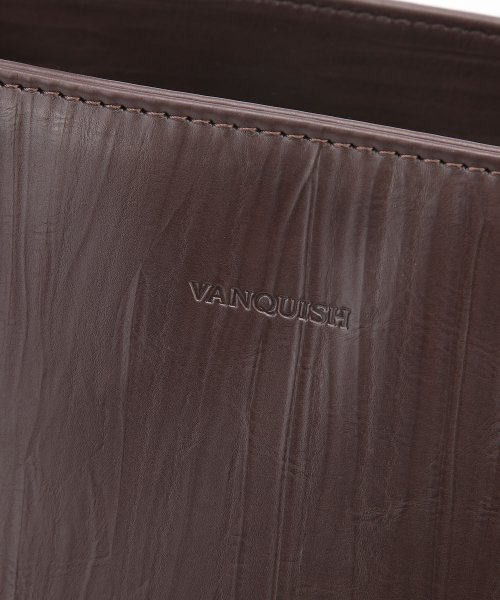 VANQUISH(ヴァンキッシュ　バッグ)/【VANQUISH/ヴァンキッシュ】オイル加工ラージトートバッグ/img16