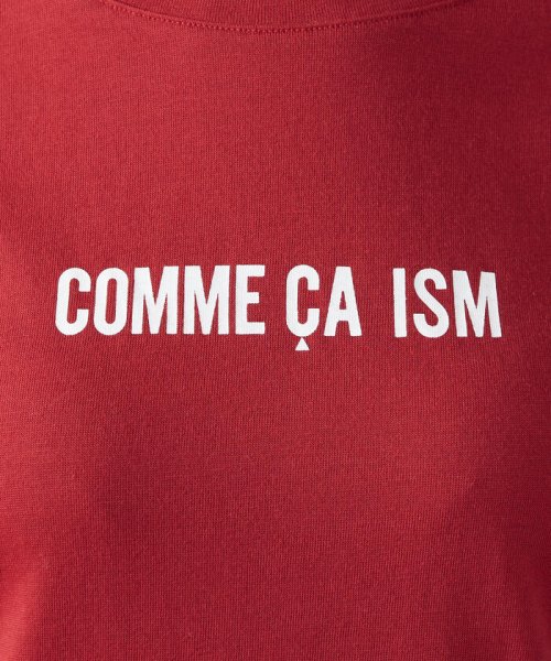 COMME CA ISM (コムサイズム（レディス）)/ロゴプリント　あったかＴシャツ/img11