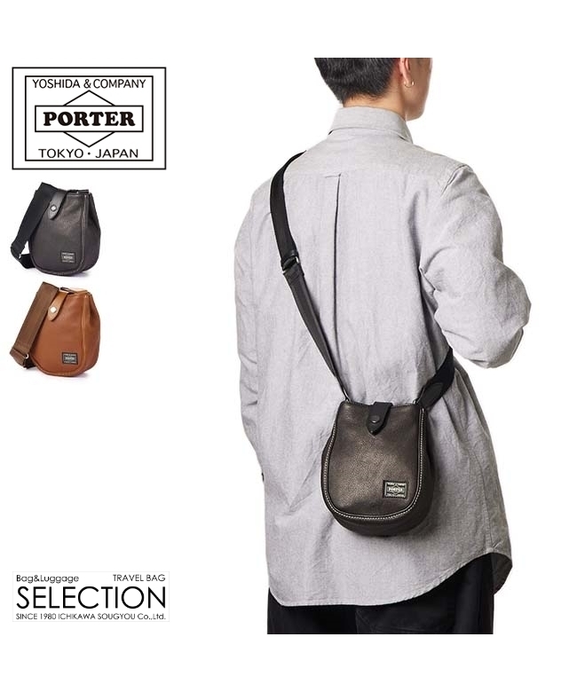 左利き用 吉田カバン ポーター シスコ ショルダーバッグ ショルダーポーチ メンズ レディース 本革 斜めがけ 小さめ Porter 1 美品中古 Bag Luggage Selection カバンのセレクション バッグ Limbusrestobar Com