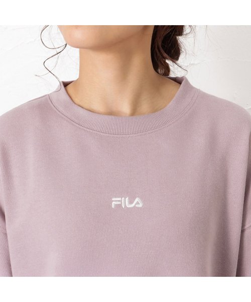 MAC HOUSE(women)(マックハウス（レディース）)/FILA フィラ フェイクレイヤードトレーナー FL1949/img04