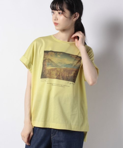 CARA　O　CRUZ(キャラ・オ・クルス)/フォトTシャツ/img30