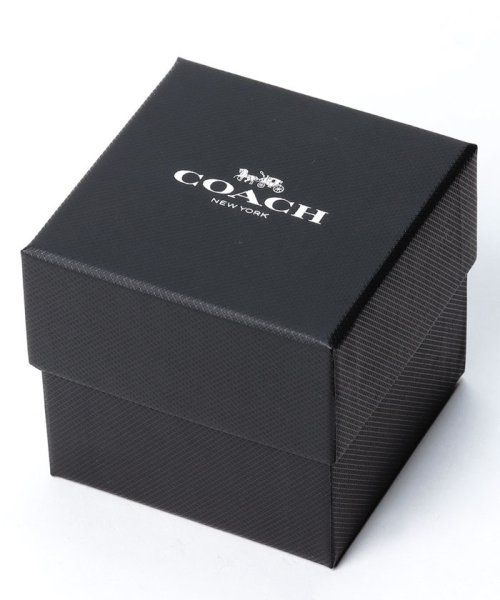 COACH(コーチ)/【COACH】コーチ　ARDEN アーデン　レディース　クォーツ　イエローゴールド　ホワイト　ブラック　レザー　28mm　生活防水/img04