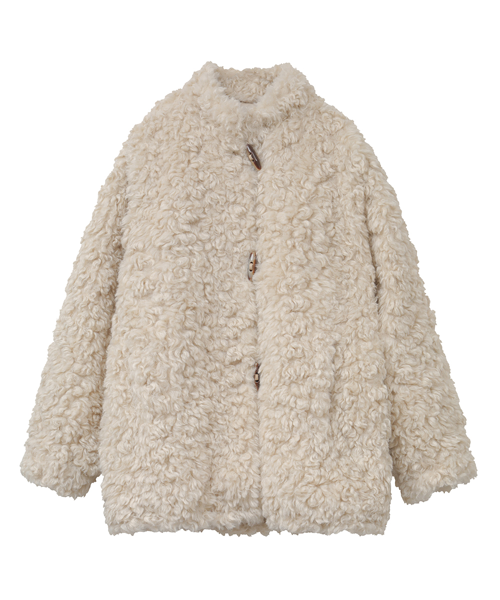 CURL FUR SHORT COAT