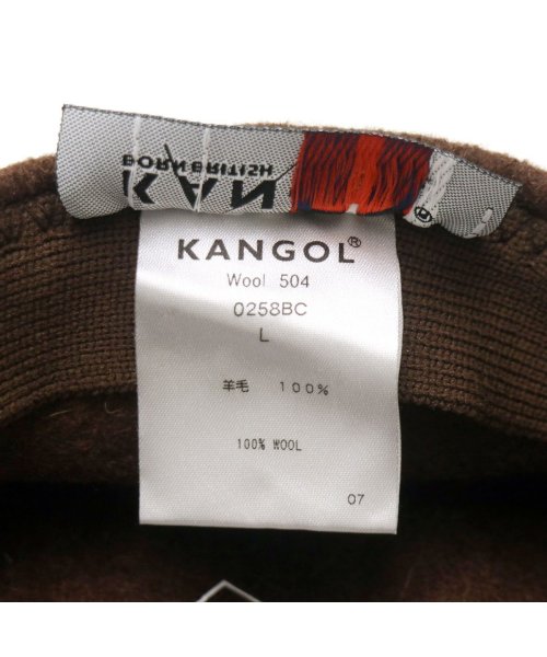 KANGOL(KANGOL)/カンゴール ハンチング 秋冬 KANGOL Wool 504 帽子 ウール ニット 羊毛 ブランド メンズ レディース 107－169001/img11