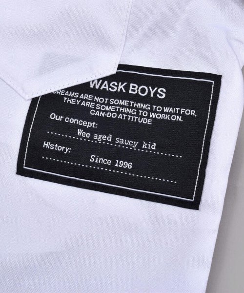 WASK(ワスク)/フォーマル 襟 リブ オックス シャツ (110~160cm)/img05
