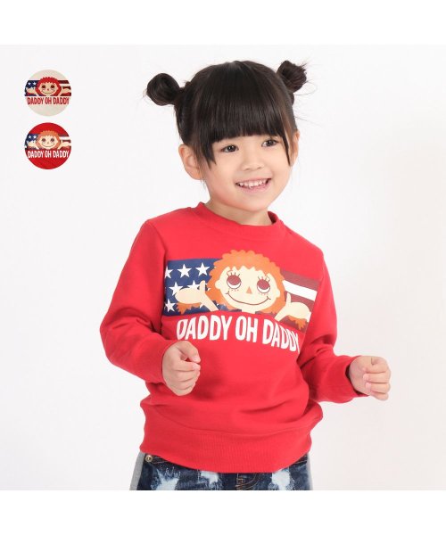 DaddyOhDaddy(ダディオダディ)/【子供服】 Daddy Oh Daddy (ダディオダディ) 日本製ダディコミニ裏毛トレーナー 80cm～140cm V16605/img01