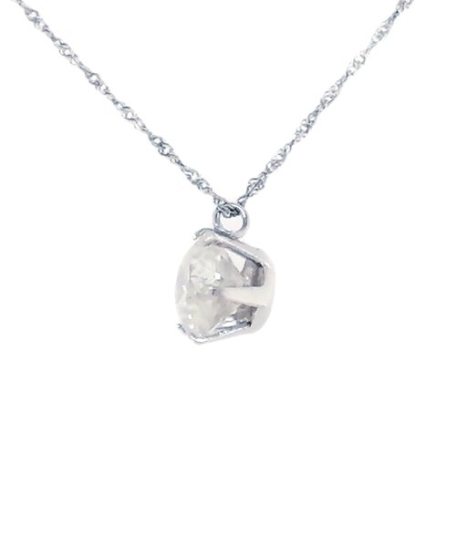 Gems by K(ジェムズ　バイ　ケー)/1.5ct天然ダイヤモンド プチペンダント 【Gems by K】Platinum 1.5ct Diamond Pendant Necklace/img02