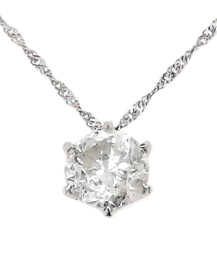 2ct天然ダイヤモンド プチペンダント 【Gems by K】Platinum 2ct Diamond Pendant Necklace
