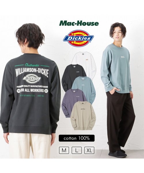 MAC HOUSE(men)(マックハウス（メンズ）)/Dickies ディッキーズ プリントロングスリーブTシャツ 2178－0531/img01
