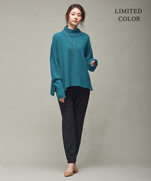 iCB(アイシービー)/【マガジン掲載・WEB限定カラーあり・新色追加】Soft Wool Cashmere Mix ハイネック ニット（番号CL27）/img17