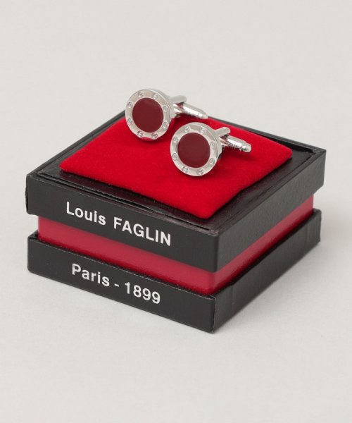 SHIPS MEN(シップス　メン)/LOUIS FAGLIN: 8ビス シルバーカラー カフリンクス/img03