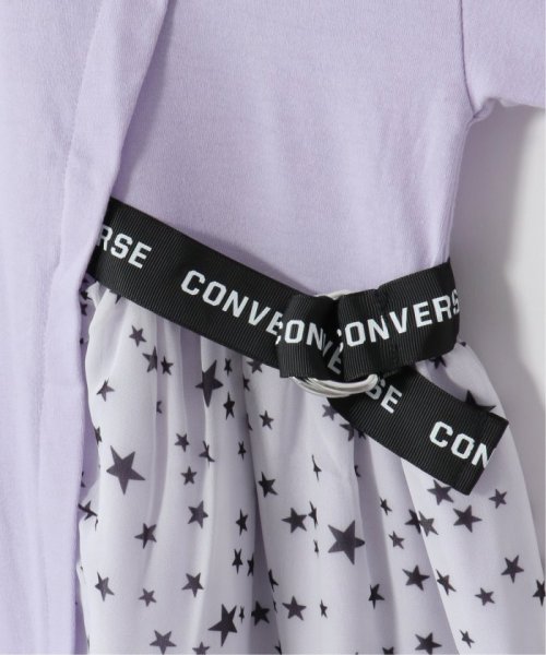 セール キッズ Converse コンバース 異素材切り替えワンピース 130 160cm イッカ キッズ Ikka Kids Magaseek