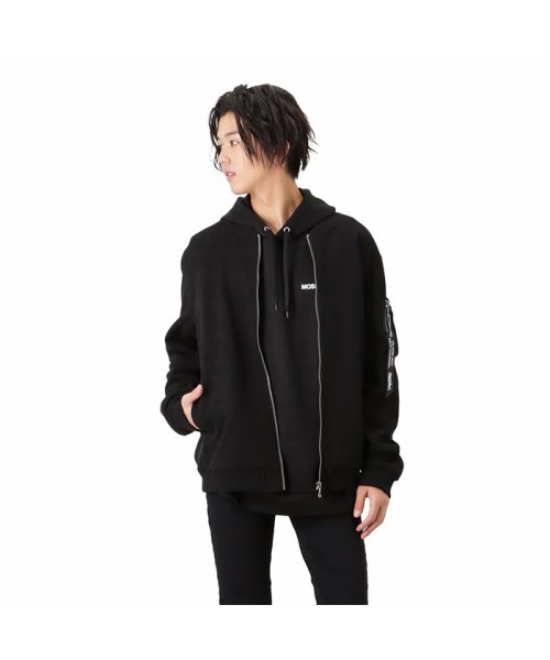 MAC HOUSE(men)(マックハウス（メンズ）)/MOSSIMO モッシモ 切替リブブルゾン 2140－6604/img26