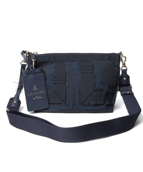 LANVIN en Bleu(BAG)(ランバンオンブルー（バッグ）)/ミエル パスケース付ショルダーバッグ/img12