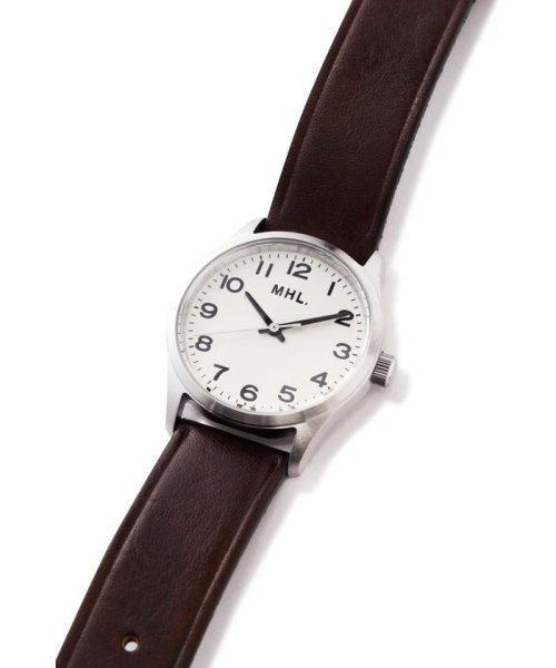 MHL.(エムエイチエル)/LEATHER STRAP WATCH/img02