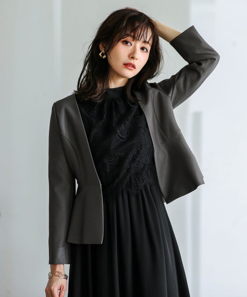 セレモニースーツ レディース 2点セット レース ワンピース 大きいサイズ 入園式 卒園式 入学式 卒業式 ママ 母 服 セットアップ 同窓会 ママスーツ 七五 スーツセットアップ MY1242986609(9524円)