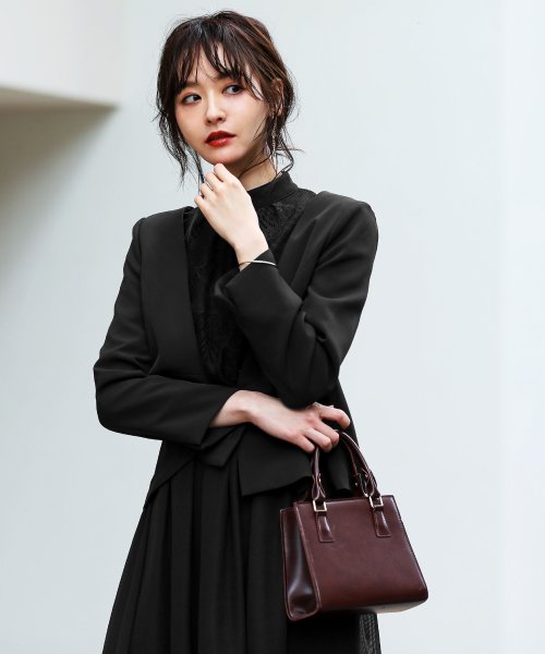 セレモニースーツ レディース 2点セット レース ワンピース 大きいサイズ 入園式 卒園式 入学式 卒業式 ママ 母 服 セットアップ 同窓会 ママスーツ 七五 スーツセットアップ MY1242986609(9524円)