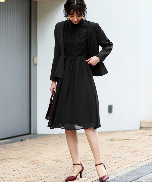 セレモニースーツ レディース 2点セット レース ワンピース 大きいサイズ 入園式 卒園式 入学式 卒業式 ママ 母 服 セットアップ 同窓会 ママスーツ 七五 スーツセットアップ MY1242986609(9524円)