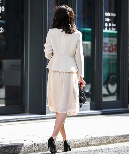 セレモニースーツ レディース 2点セット レース ワンピース 大きいサイズ 入園式 卒園式 入学式 卒業式 ママ 母 服 セットアップ 同窓会 ママスーツ 七五 スーツセットアップ MY1242986609(9524円)