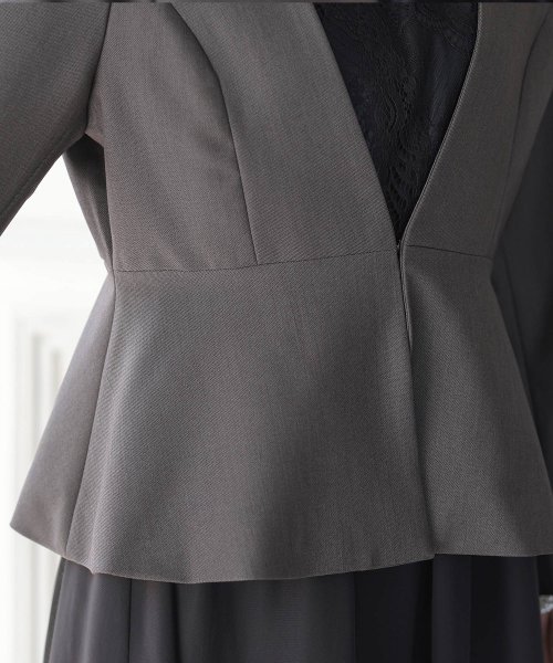 セレモニースーツ レディース 2点セット レース ワンピース 大きいサイズ 入園式 卒園式 入学式 卒業式 ママ 母 服 セットアップ 同窓会 ママスーツ 七五 スーツセットアップ MY1242986609(9524円)