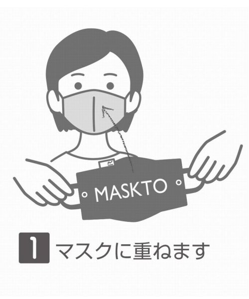 ROOTOTE(ＲＯＯＴＯＴＥ)/外したマスクの収納 洗えるマスクケース CJ ウィズルーマスクトPattern 6779/img05