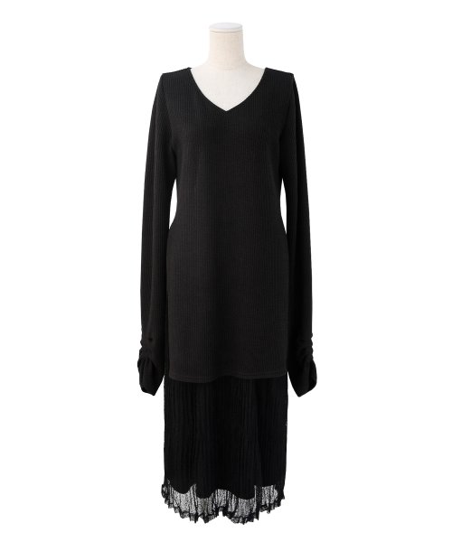 MIELI INVARIANT(ミエリ インヴァリアント)/Cloth Combination Dress/img22