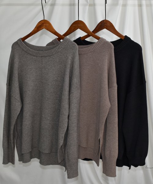 ARGO TOKYO(アルゴトウキョウ)/Rayon stretch center tuck wide pullover 25106 レイヨンストレッチセンタータックワイドプルオーバー/img19