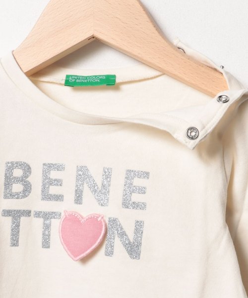 BENETTON (UNITED COLORS OF BENETTON GIRLS)(ユナイテッド　カラーズ　オブ　ベネトン　ガールズ)/キッズシャイニーロゴ長袖Tシャツ・カットソーG/img05