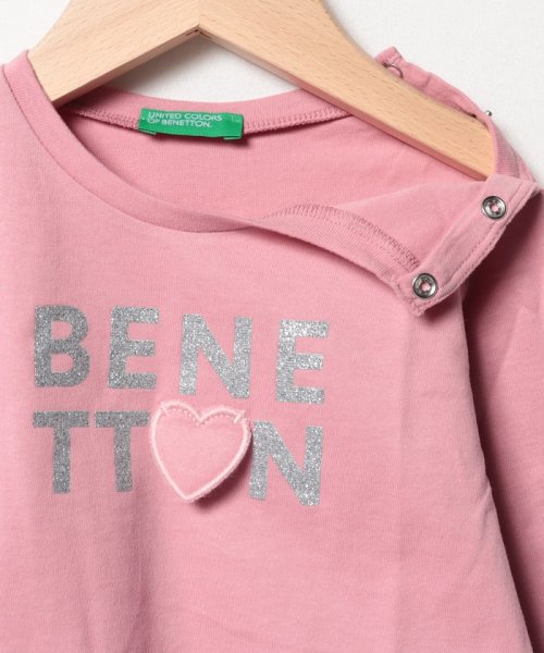 BENETTON (UNITED COLORS OF BENETTON GIRLS)(ユナイテッド　カラーズ　オブ　ベネトン　ガールズ)/キッズシャイニーロゴ長袖Tシャツ・カットソーG/img19