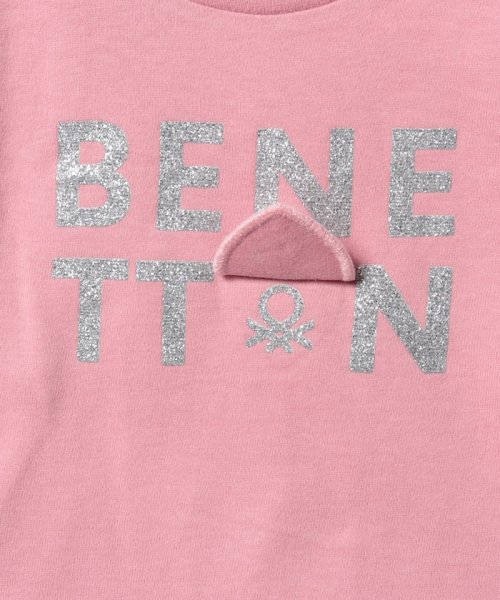 BENETTON (UNITED COLORS OF BENETTON GIRLS)(ユナイテッド　カラーズ　オブ　ベネトン　ガールズ)/キッズシャイニーロゴ長袖Tシャツ・カットソーG/img20