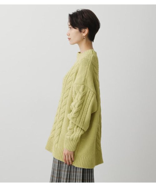 AZUL by moussy(アズールバイマウジー)/CHENILLE SHAGGY H／N KNIT/img23