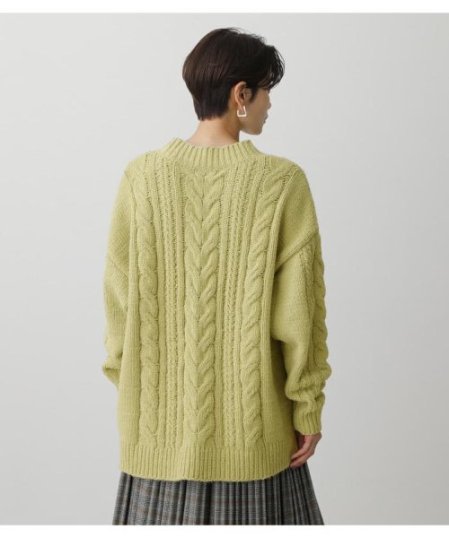 AZUL by moussy(アズールバイマウジー)/CHENILLE SHAGGY H／N KNIT/img24