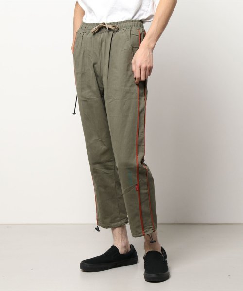 HOOK(HOOK（フック）)/HOOK　サイドライン・裾紐付きジョガーパンツ/img13