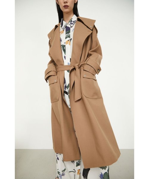 Seamless ぬくい dolman trench