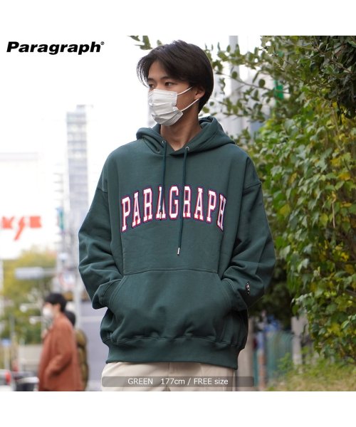 1111clothing(ワンフォークロージング)/Paragraph パラグラフ パーカー◆LOOP EMBROIDERY HOODIE◆ビッグシルエット プルパーカー 正規品 ブランド メンズ レディース ト/img07