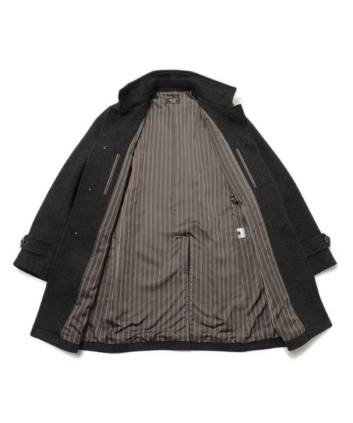 Men's Bigi(メンズビギ)/ドビーツイルスタンドカラーコート fabric made in japan/img20