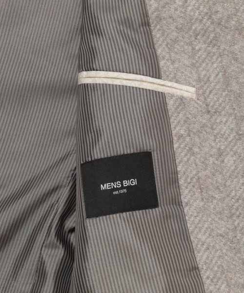 Men's Bigi(メンズビギ)/【LANIFICIO ROMA/ラニフィーチョ ローマ】ジャージジャケット fabric made in italy/img14