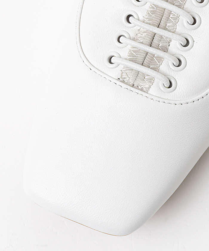 スクエアトゥレースアップシューズ(504445563)｜阪急百貨店公式通販