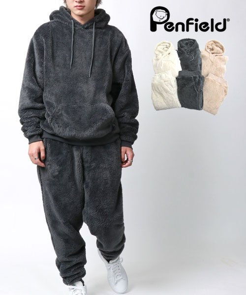 MARUKAWA(マルカワ)/【Penfield】ペンフィールド ボアフリース セットアップ 防寒 もこもこ 上下セット/部屋着 ルームウェア/img31