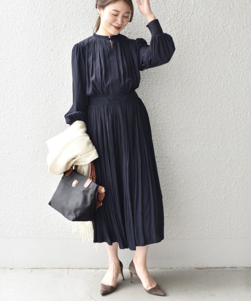 手洗い可能 ドットソリッドプリーツワンピース シップス ウィメン Ships Women Magaseek 手洗い可能 ドットソリッドプリーツワンピース シップス ウィメン Ships Women Magaseek