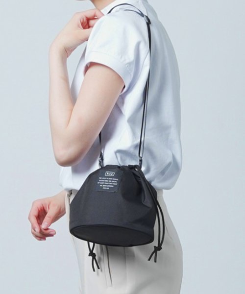 KiU(KiU)/【KiU】/300D DRAWSTRING BAG　巾着/キンチャク K146/img04