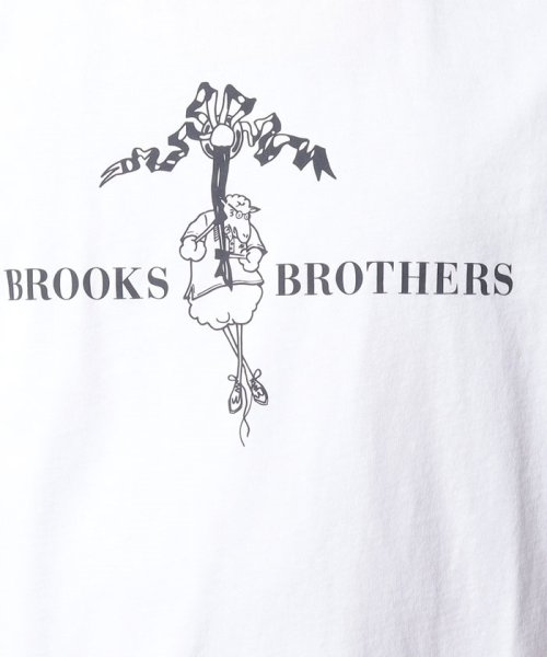 Brooks Brothers(ブルックス ブラザーズ（メンズ）)/コットンジャージー　GFマスコットヘンリー　グラフィックプリント　Ｔシャツ/img04