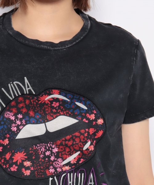 Desigual(デシグアル)/ウィメンズ Tシャツ半袖 GILDA/img10