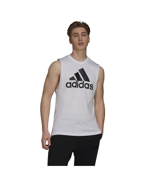 アディダス メンズ エッセンシャルズ ビッグロゴ タンクトップ M Essentials Big Logo Tanktop アディダス Adidas Magaseek