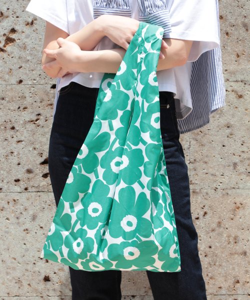 Marimekko(マリメッコ)/エコバッグもお洒落に♪【marimekko / マリメッコ】スマートバッグ マルシェバッグ 買い物バッグ  ギフト 贈り物 プレゼント/img01