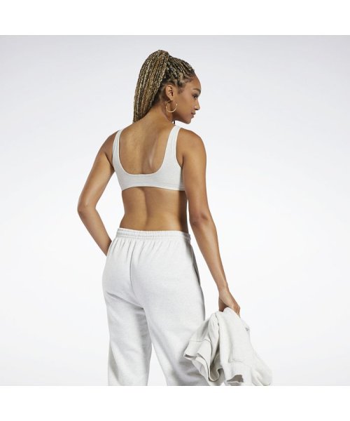 セール】CL PF LOGO COTTON BRA(504469644) リーボック(reebok) MAGASEEK リーボック Reebok スポーツブラ ブラトップ レディース クラシックス ロゴ ブラ Classics Logo Bra H49249