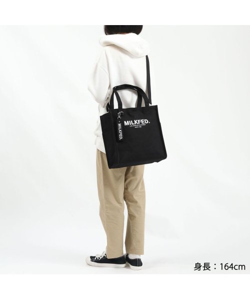 MILK FED(ミルクフェド)/ミルクフェド ショルダーバッグ MILKFED. SQUARE 2WAY SHOULDER BAG ショルダー トート バッグ 103213053033/img07