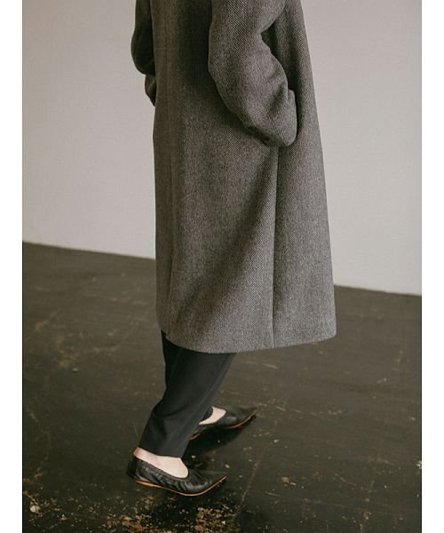 パターンチェスターコート 