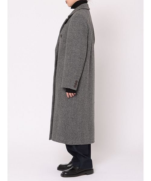 パターンチェスターコート 